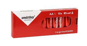 Батарейка АА SmartBuy LR6 10Box 1шт