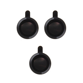 Защитное стекло для камеры IPhone 17 Pro Max черное