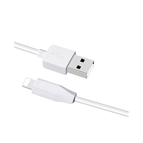 Дата кабель lightning - USB Hoco X1 2.1A 3м белый