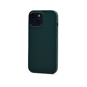 Кейс iPhone 15 Pro силикон SC311 зеленый 
