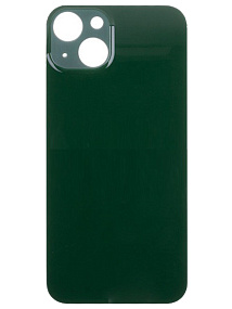 Задняя крышка iPhone 13 (стекло) зеленый - Премиум