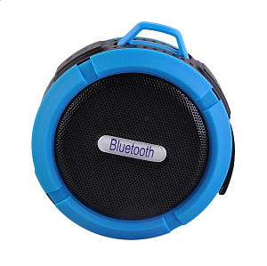 Колонка C6 (Bluetooth/MicroSD/USB/FM) синяя