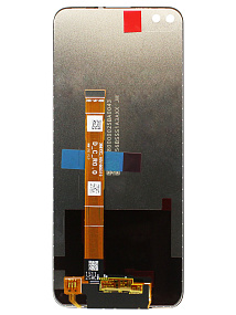 Дисплей для телефона Realme 6 Pro в сборе с тачскрином Черный - Оригинал