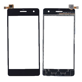 Сенсор для телефона Micromax A350 Canvas Knight Черный