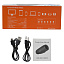 Колонка BY-1050 (Bluetooth/MicroSD/USB/AUX) серая