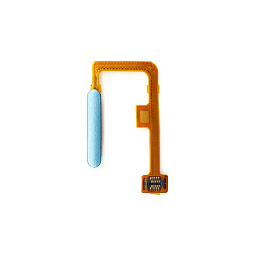 Шлейф Xiaomi 11 Lite 5G NE сканер отпечатка пальцев Голубой