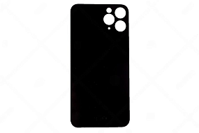 Задняя крышка iPhone 11 Pro (стекло) Графит orig fabric