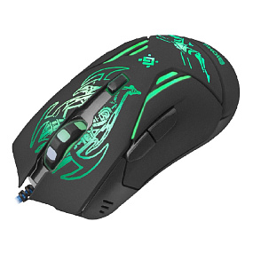Мышь проводная игровая Defender GM-250L Bionic