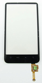 Сенсор для телефона HTC Desire HD/Google G10/A9191 Черный