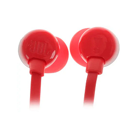 Наушники JBL T110 внутриканальные красные(УЦЕНКА)б/у. немного фонит