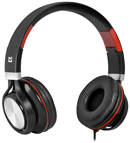 Наушники Defender Accord 175 черно-красные (УЦЕНКА) Через компьютер не работает микрофон