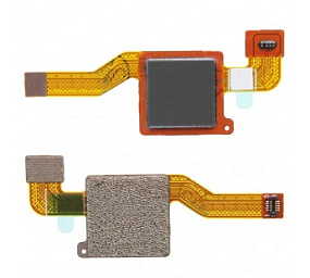 Шлейф Xiaomi Redmi Note 5 сканер отпечатка пальцев Черный