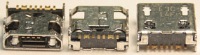 Системный разъем Samsung S6810/C3592/E1272/E2202/S3332/S3802/S5280/S5282/S7390/S7710 (microUSB)