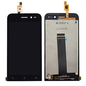 Дисплей для телефона Asus ZenFone Go (ZB452KG) (TFT5k1623FPC-A1-E) в сборе с тачскрином Черный