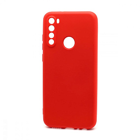 Силиконовый чехол Xiaomi Redmi Note 8T New Era красный