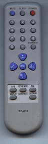 ТВ пульт ELENBERG RC-812 (TV) Trony